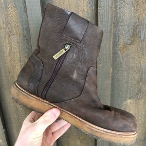 Men’s Moncler Leather Boots/Shoes